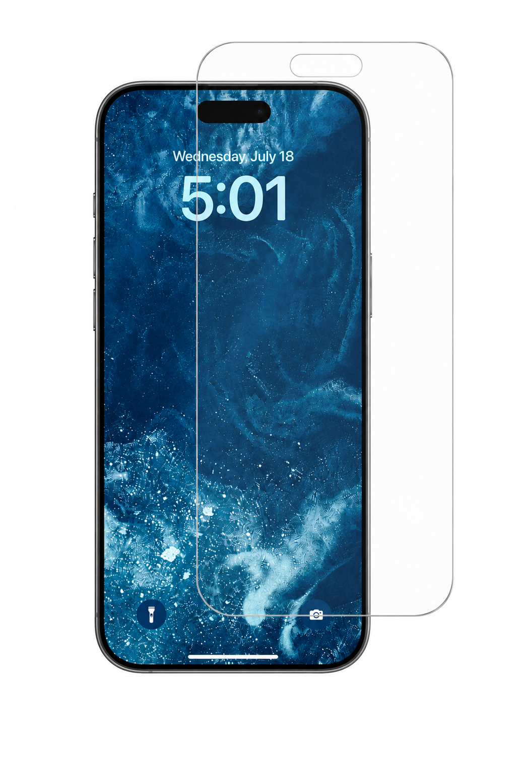 Tempered Glass Screen Protector Compatible with iPhone