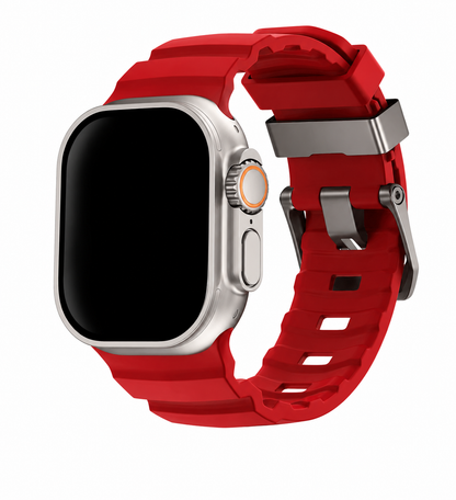 Soft Silicone Band Compatible with Apple Watch