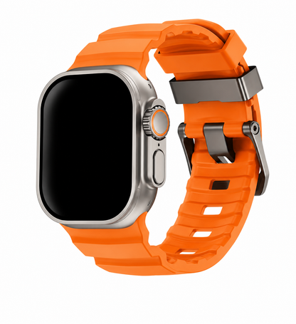 Soft Silicone Band Compatible with Apple Watch