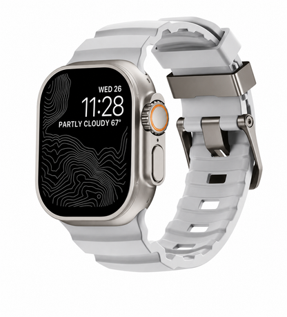Soft Silicone Band Compatible with Apple Watch