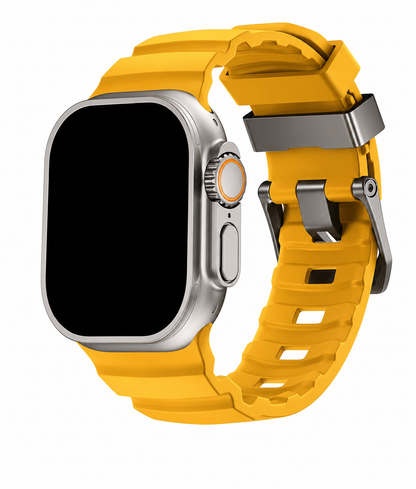 Soft Silicone Band Compatible with Apple Watch