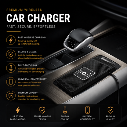 Wireless Car Charger Mat